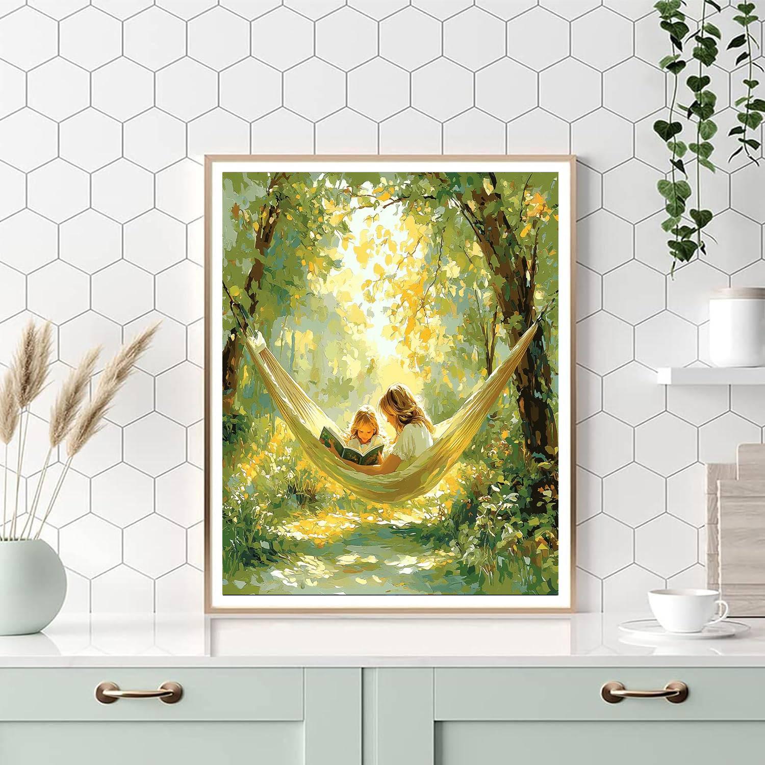 Reading Retreat Paint By Numbers