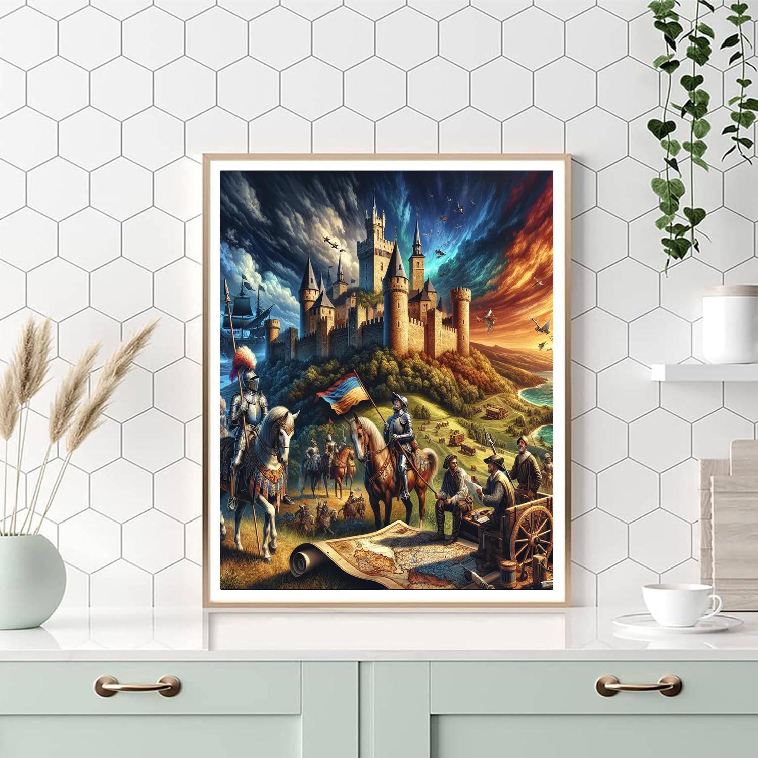 Epic Journey Through Time Paint By Numbers
