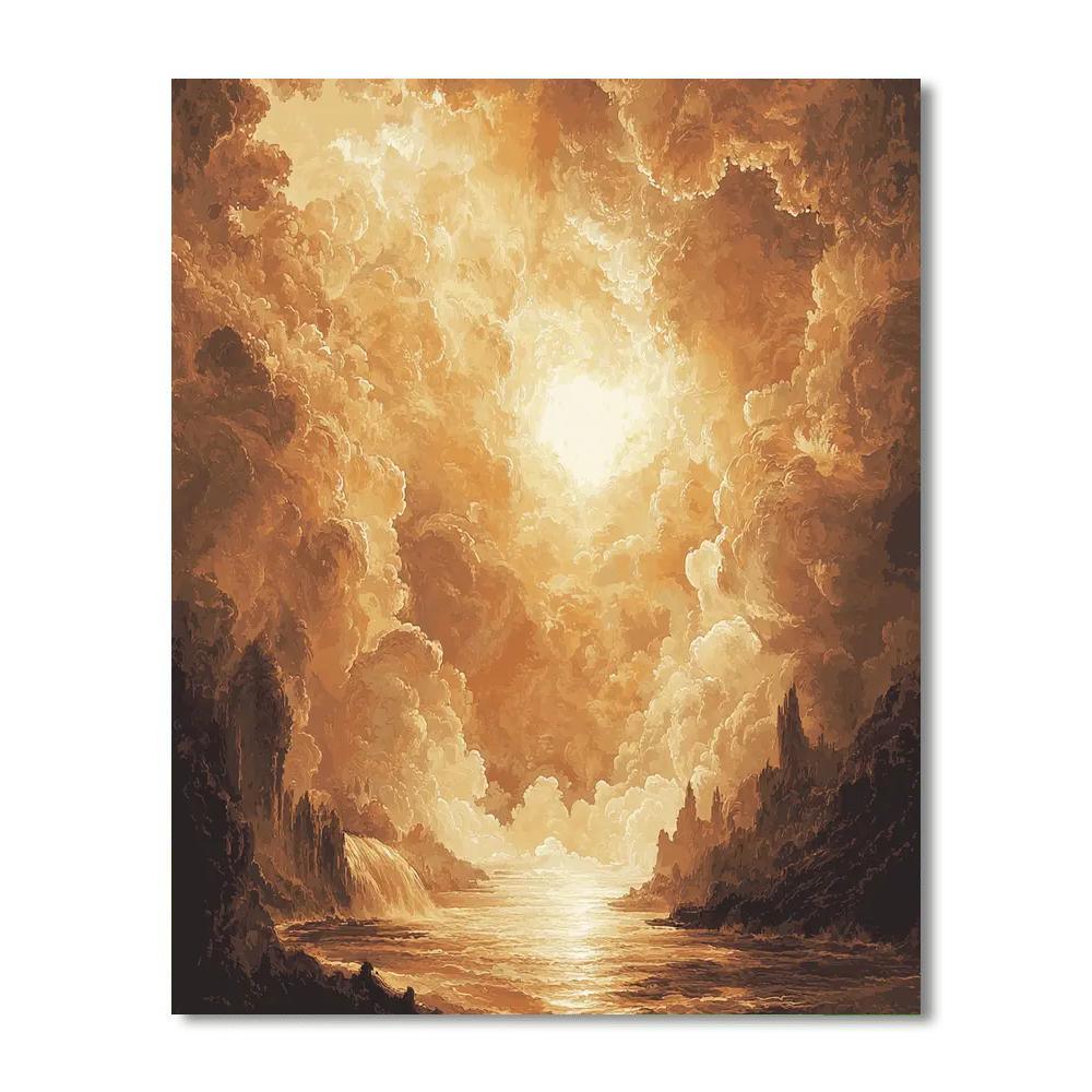 Caravaggio Inspired Temporal Whispers  DIY Paint By Numbers