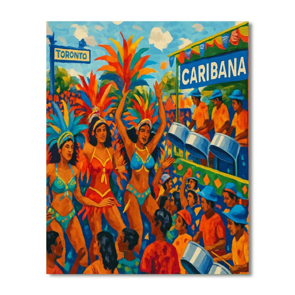 Toronto Caribana Festival - Toronto Paint By Number