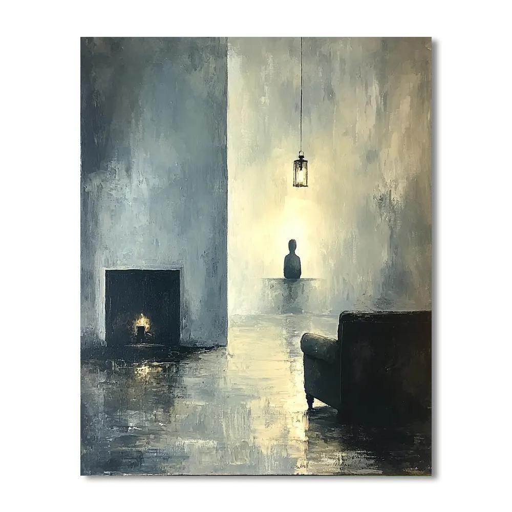 Johannes Vermeer Inspired Vermeer's Gentle Contemplation  Numbered Painting Kits