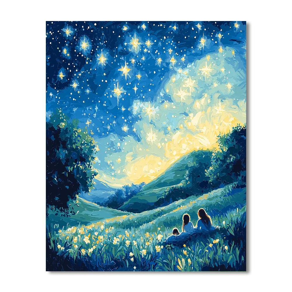 Dreams Under The Stars Paint By Color