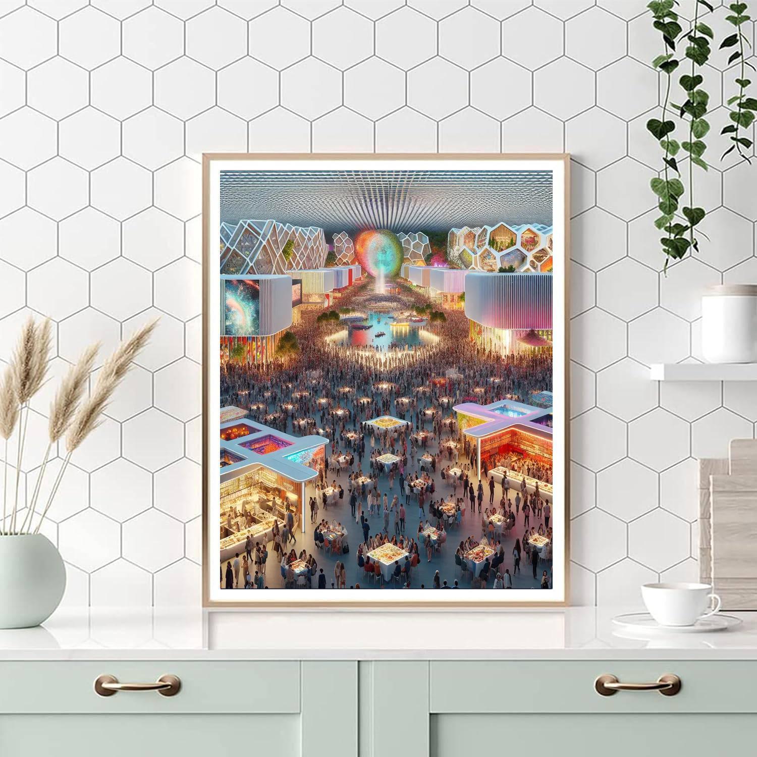 World Expo - Various Locations Worldwide Paint By Numbers Kits