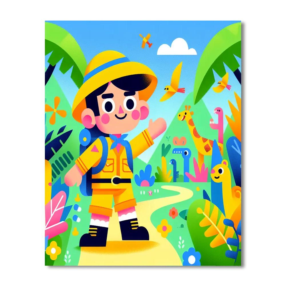 Daring Explorer Journey Paint By Numbers Kits
