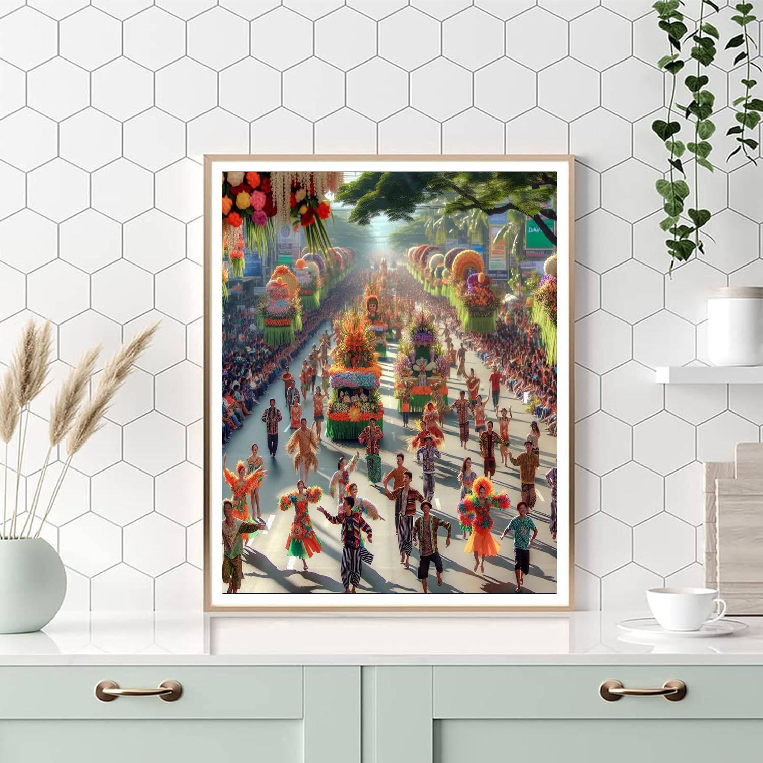 Kadayawan Festival - Davao City, Philippines Paint By Numbers