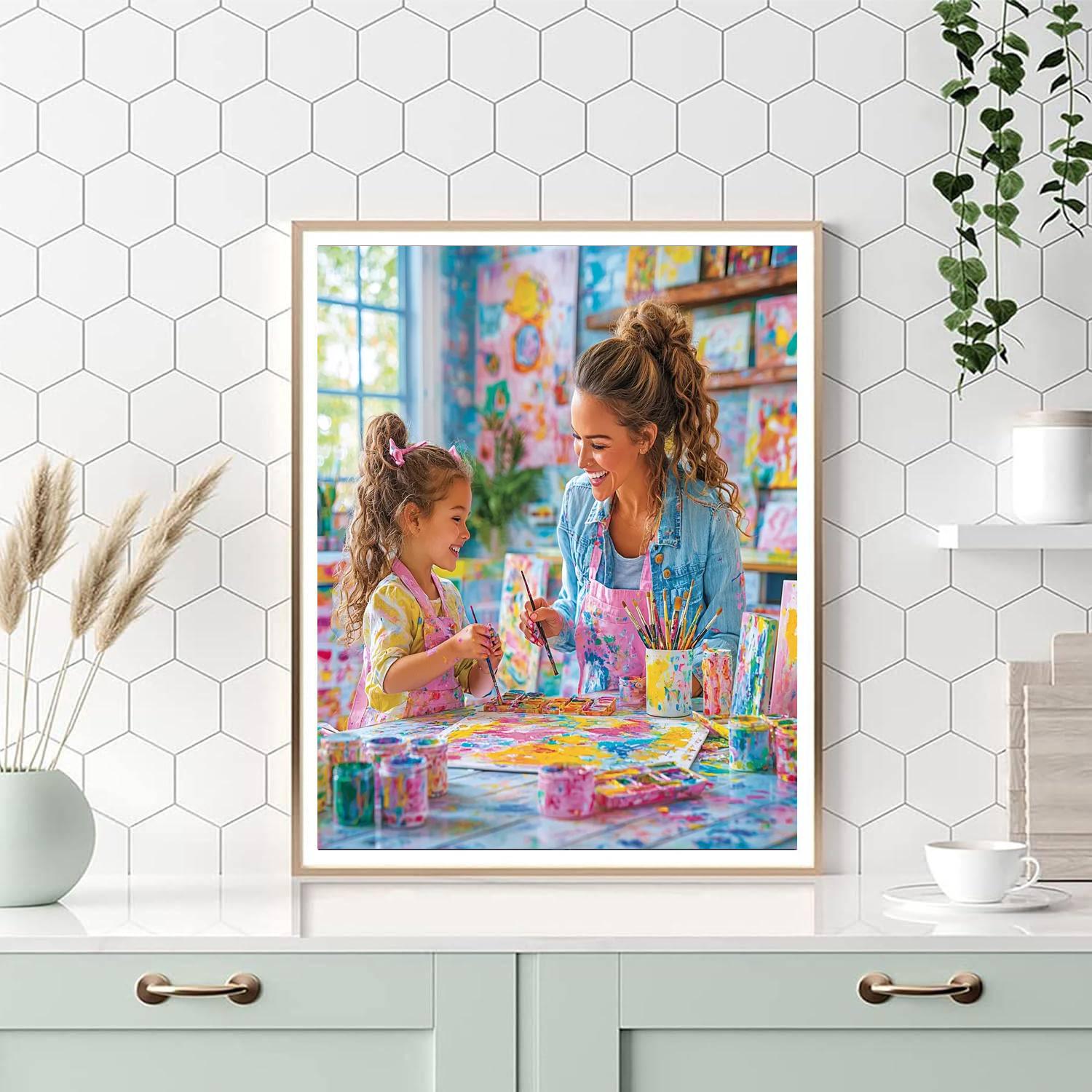 Love In Every Stroke DIY Paint By Numbers