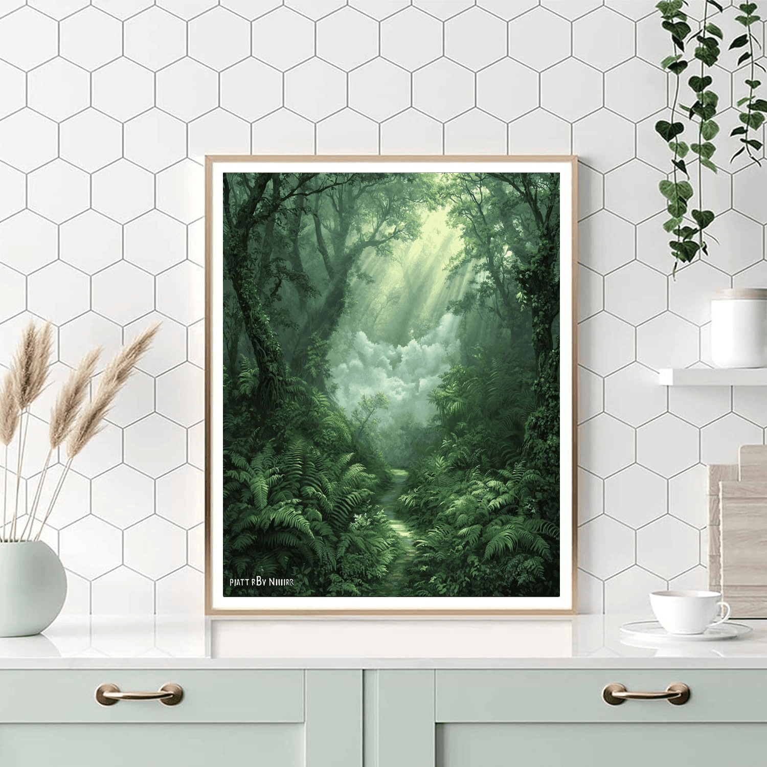 Monteverde Cloud Forest Reserve - Costa Rica Number Painting