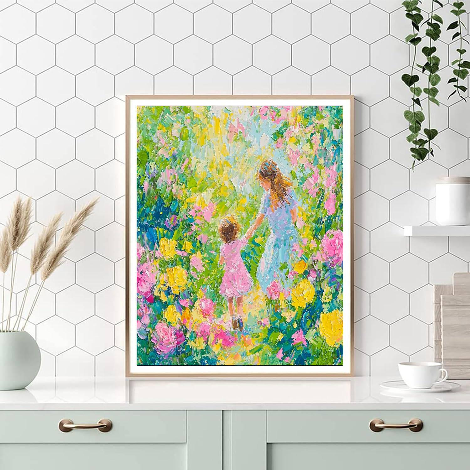 In The Heart Of The Garden Number Painting