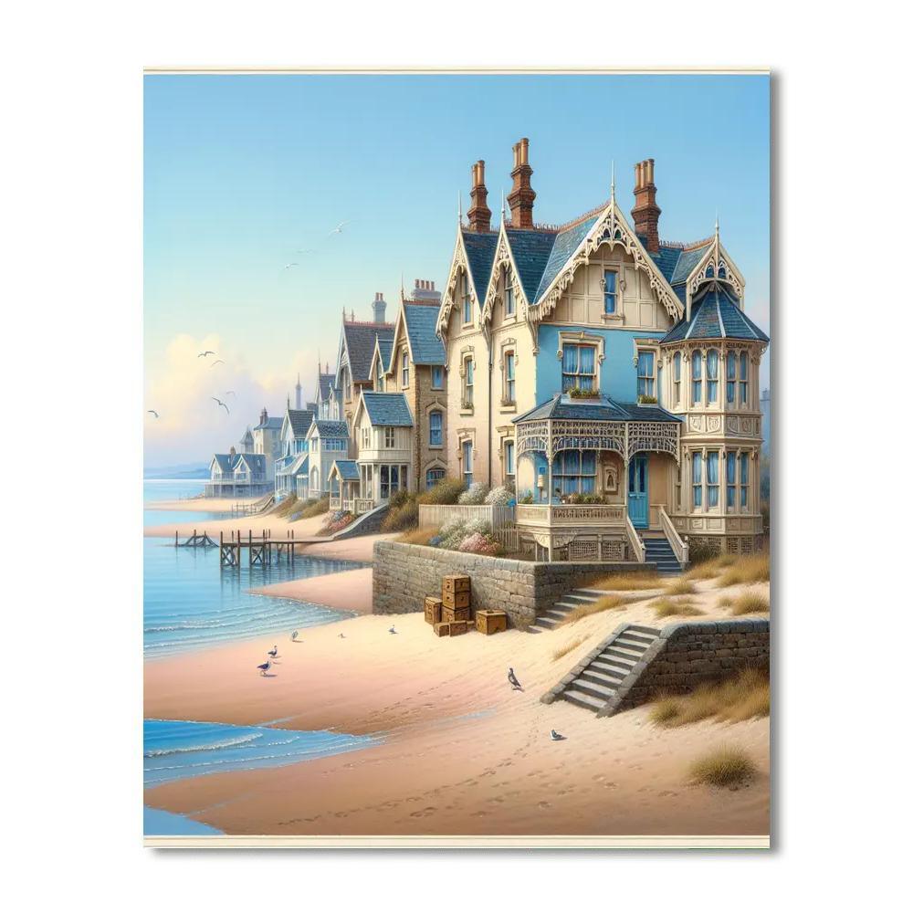 Victorian Seaside Escape Paint By Number