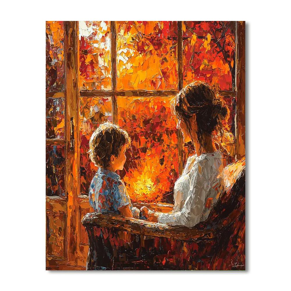 Echoes Of The Hearth Numbered Painting Kits