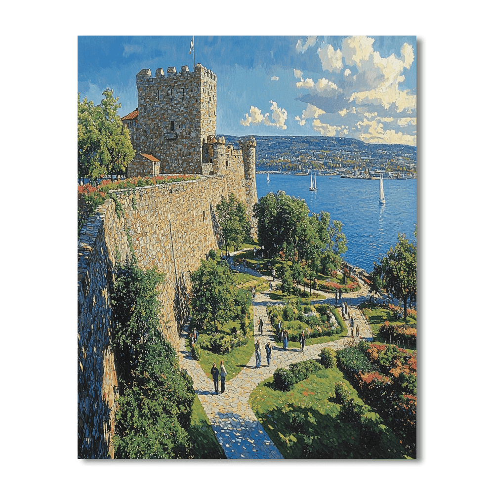 Akershus Fortress Painting By Numbers Kit