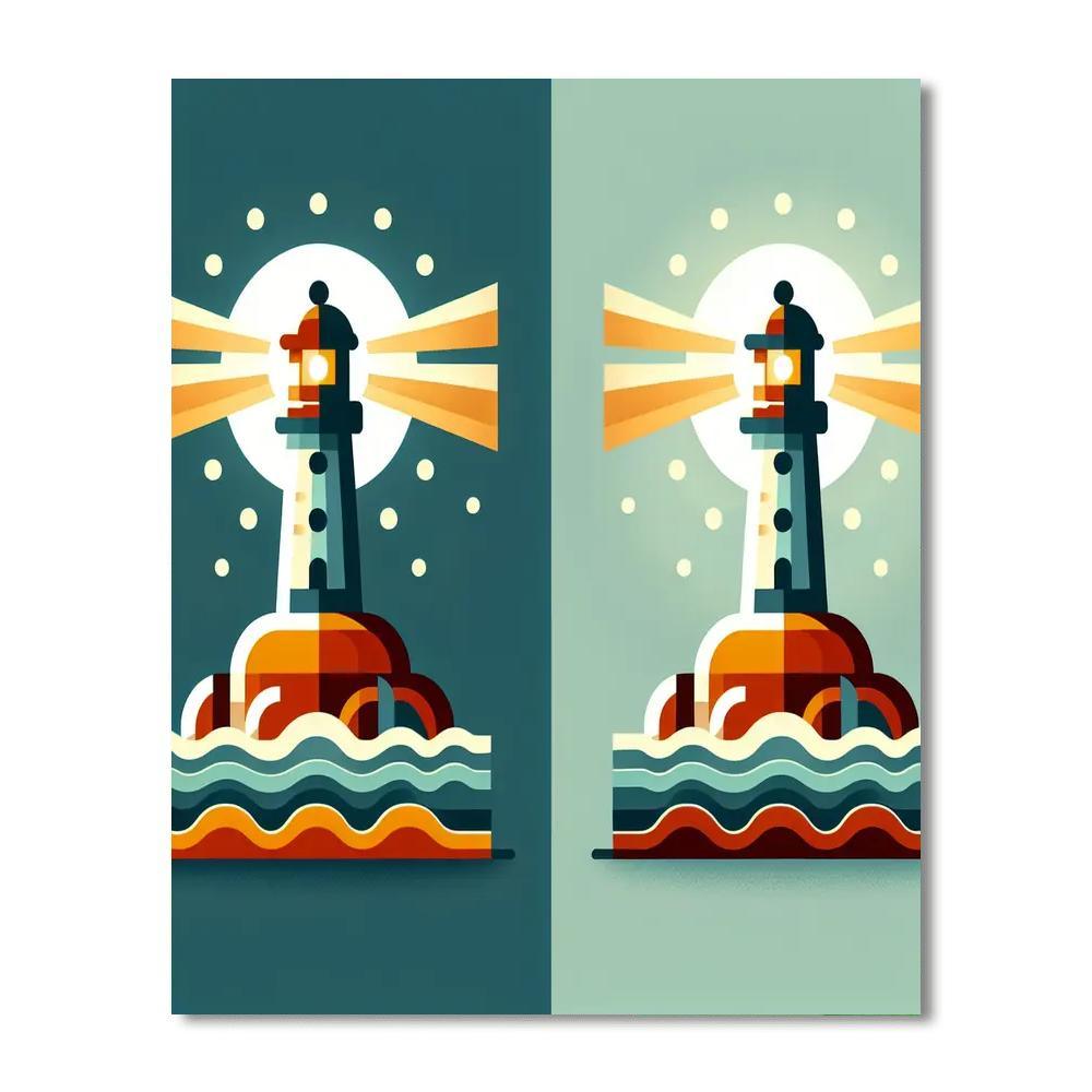 Lighthouse Luminescence Paint By Color