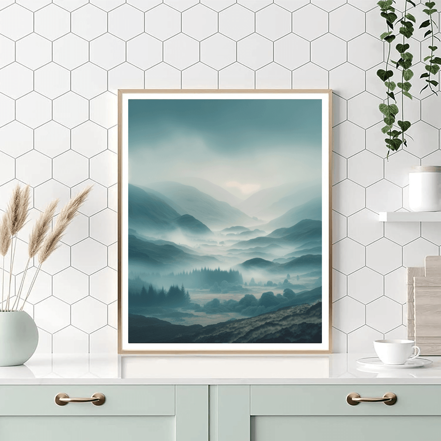 Highland Mist - DIY Painting By Numbers Kit