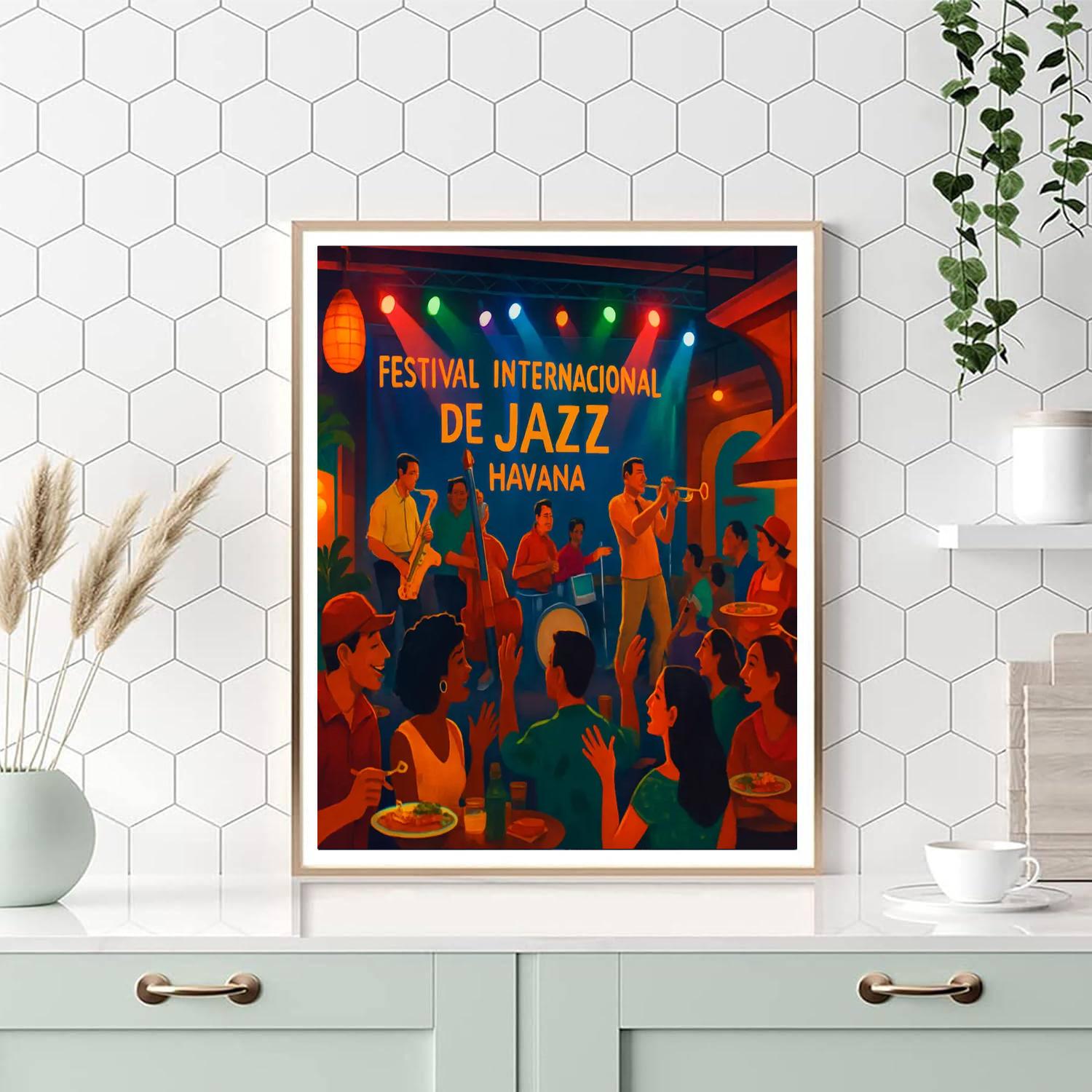 Festival Internacional De Jazz - Cuba Paint By Numbers Kits