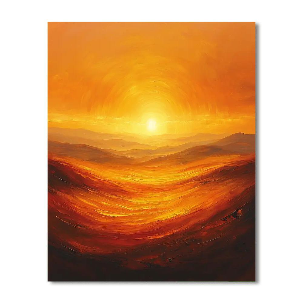 Caravaggio Inspired Embers Of Dawn  Paint By Numbers Kits