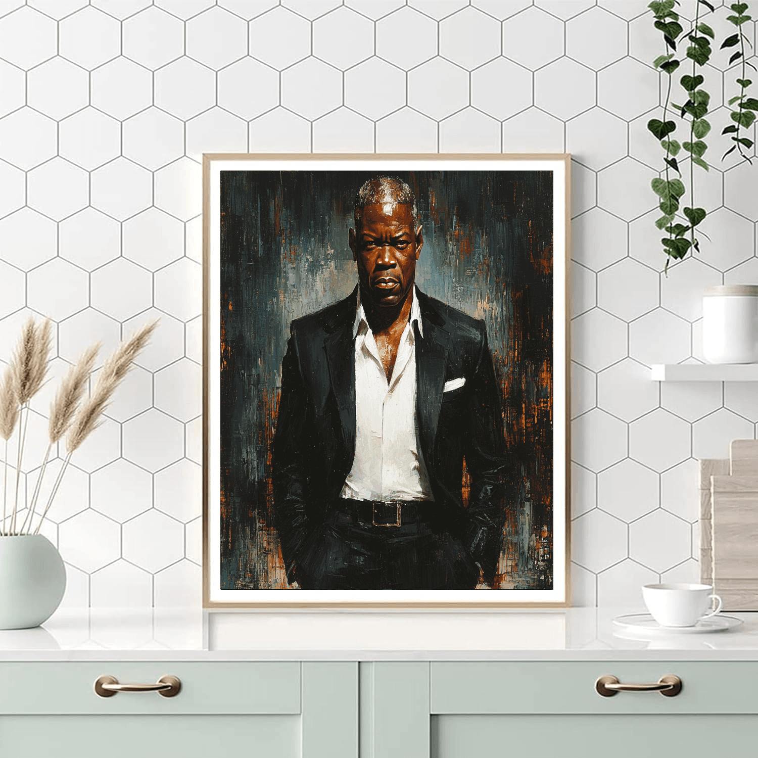 Samuel L. Jackson: The Voice Of Authority In Film Paint By Numbers Art