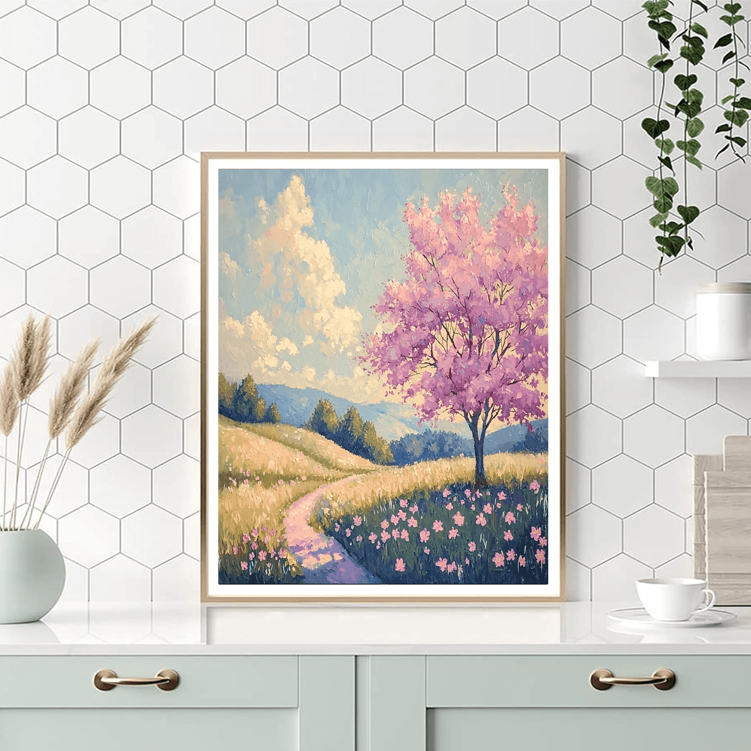 Camille Pissarro Inspired Nature's Awakening  Paint By Numbers