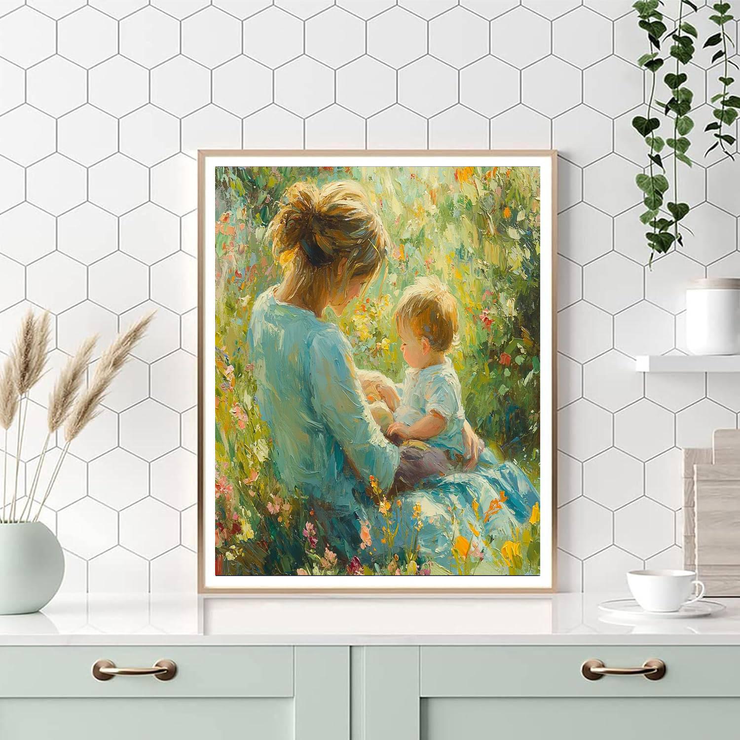 Beneath The Mother's Love Paint By Number