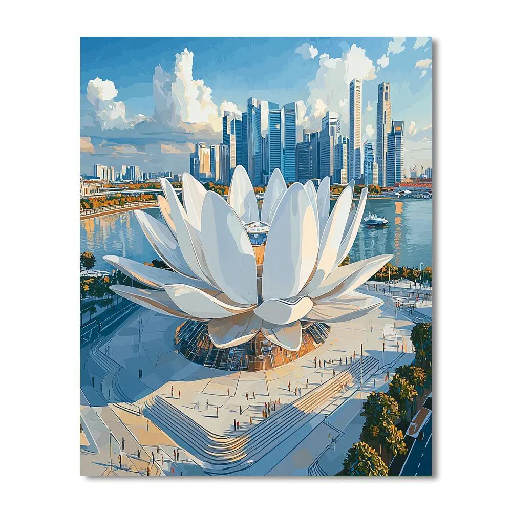 Art Science Museum - Singapore Paint By Numbers