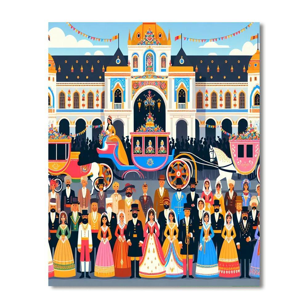Royal Celebration Paint By Numbers