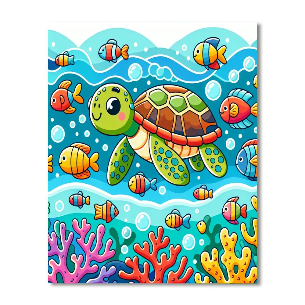 Exploring The Ocean Paint By Number