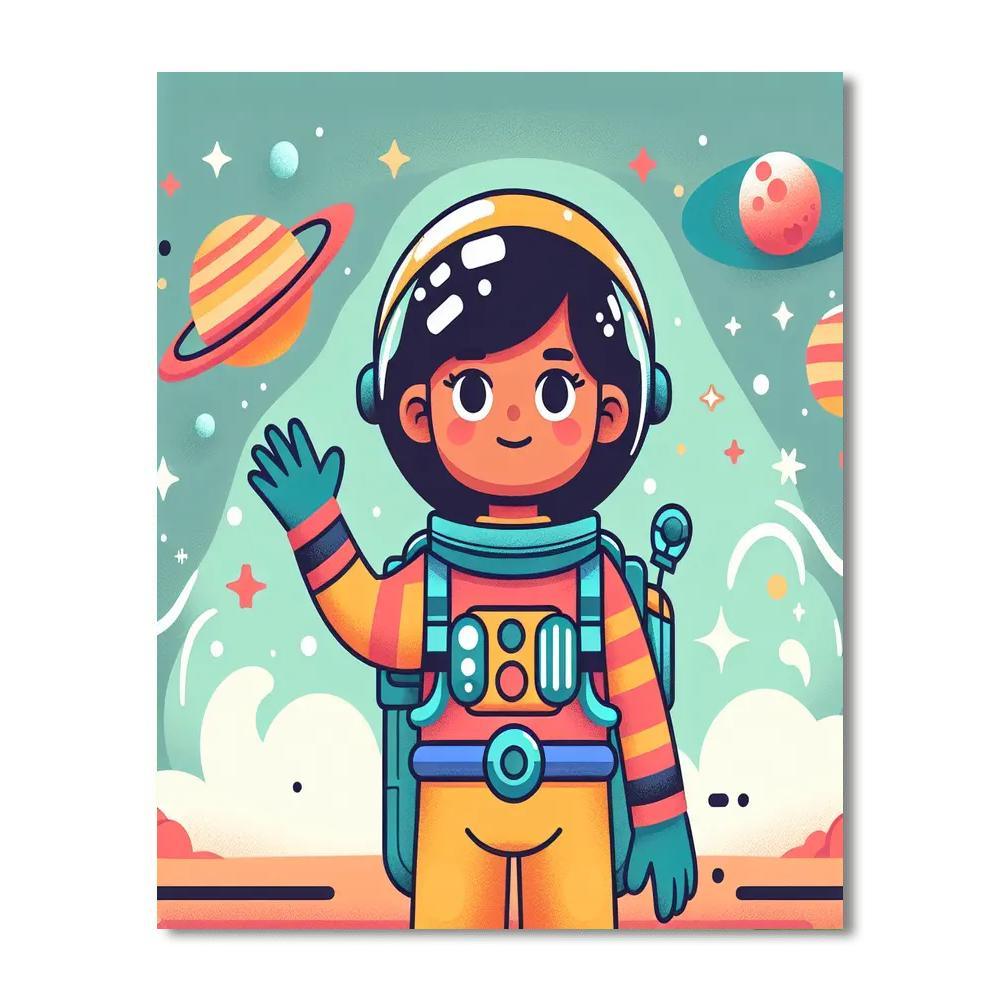 Space Explorer's Quest Numbered Painting Kits