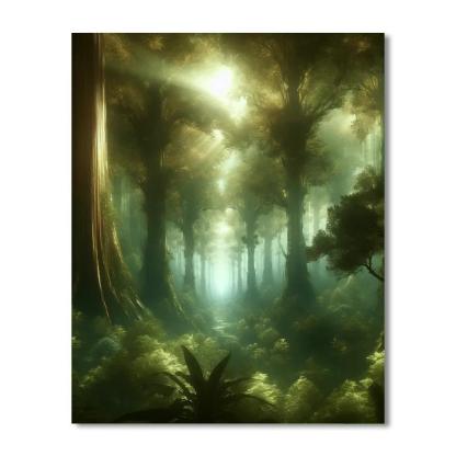 Ancient Forest Echoes Paint By Number