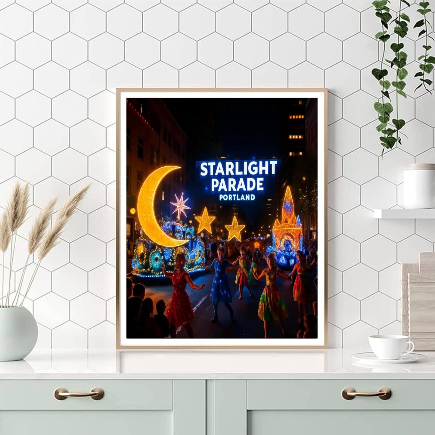 Starlight Parade - Usa Paint By Color