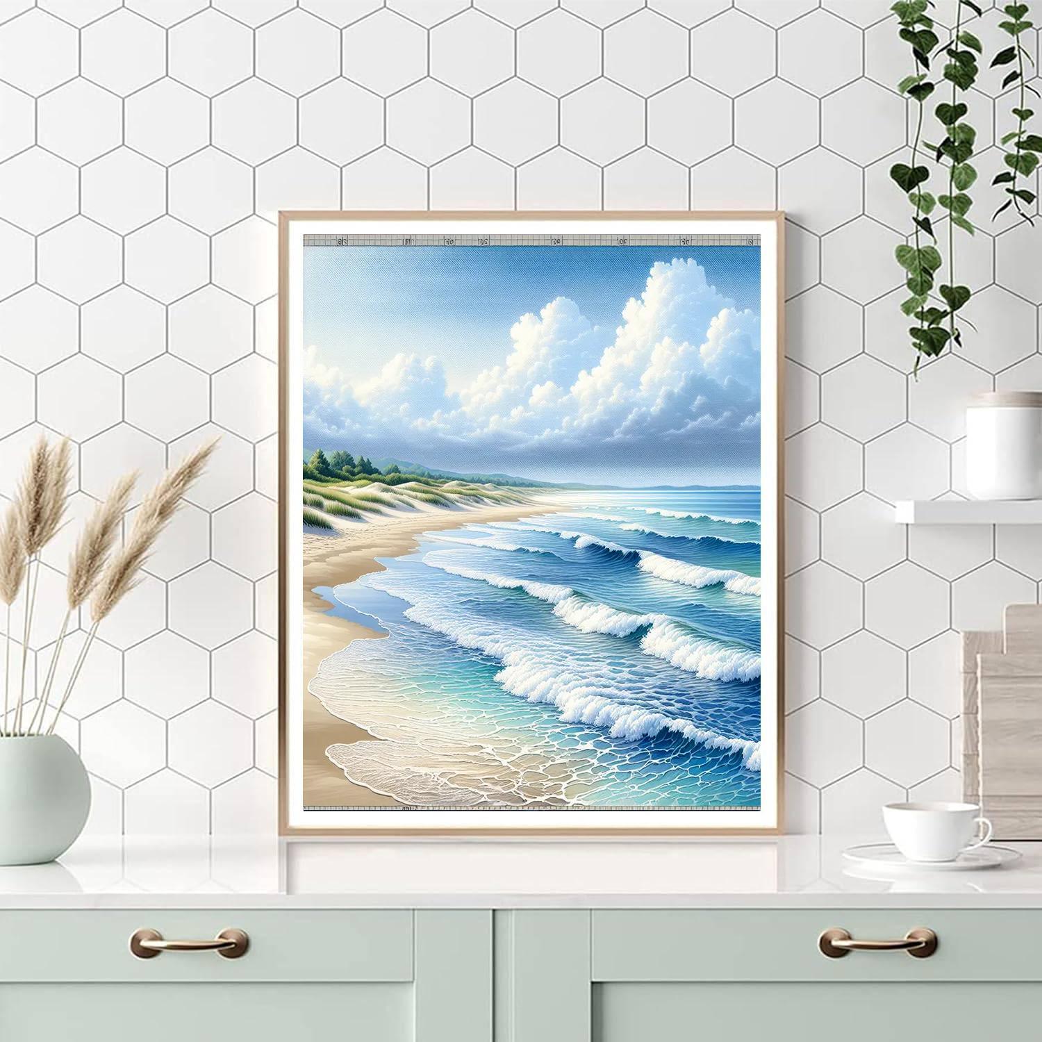 Seaside Serenity Scene Paint By Numbers Kits