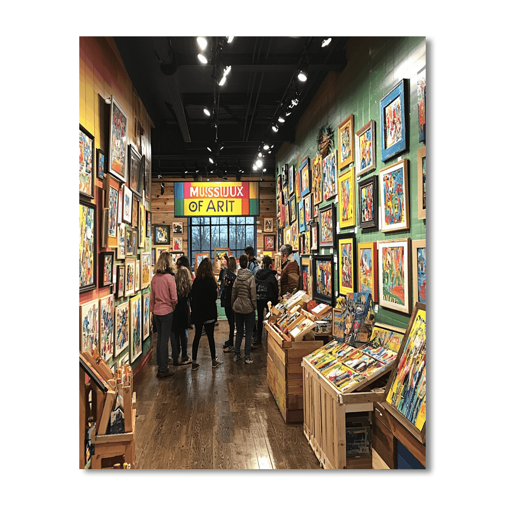 Museum Of Bad Art Number Painting