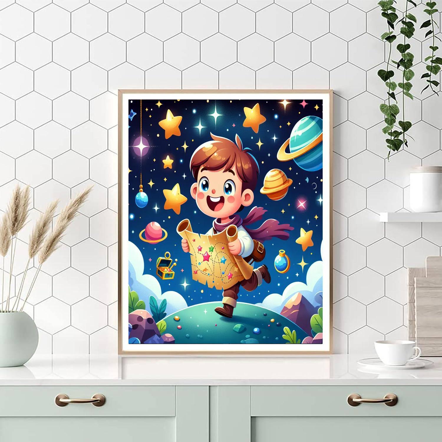 Starlit Treasure Hunt Paint By Numbers Kits