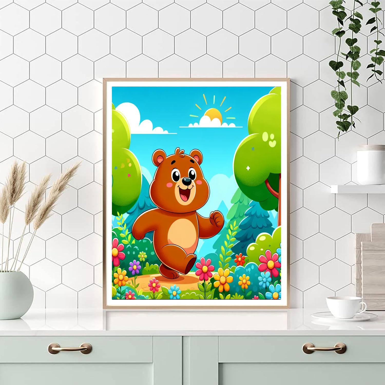 Adventure Bear Paint By Numbers Kits