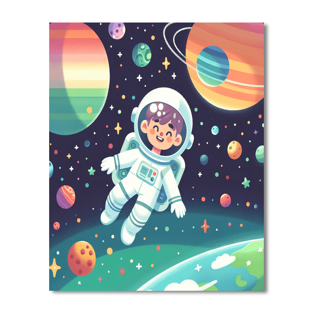 Space Explorers: Cosmic Quest Paint By Numbers Kits