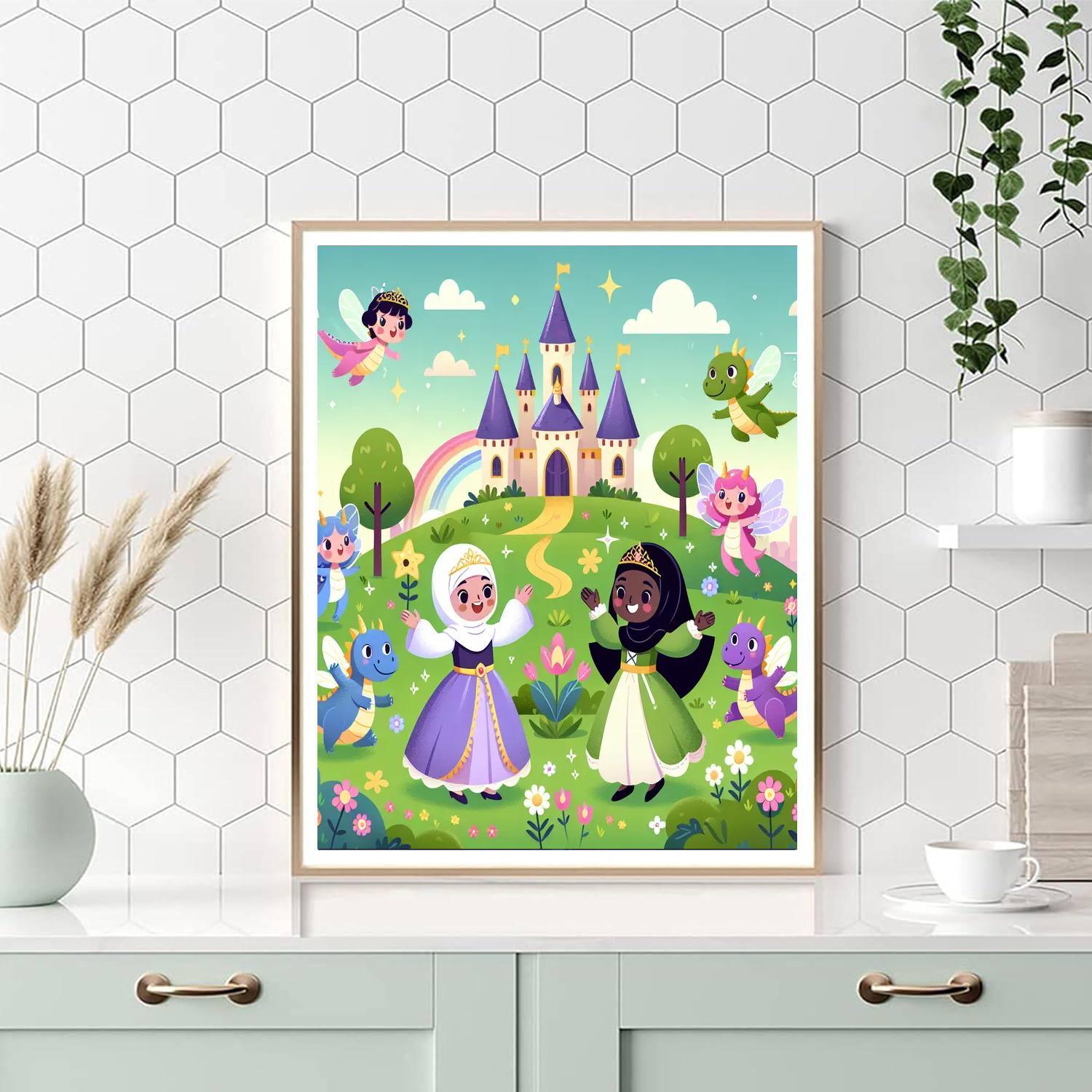 Magical Fairytale Dreams Painting By Numbers Kit