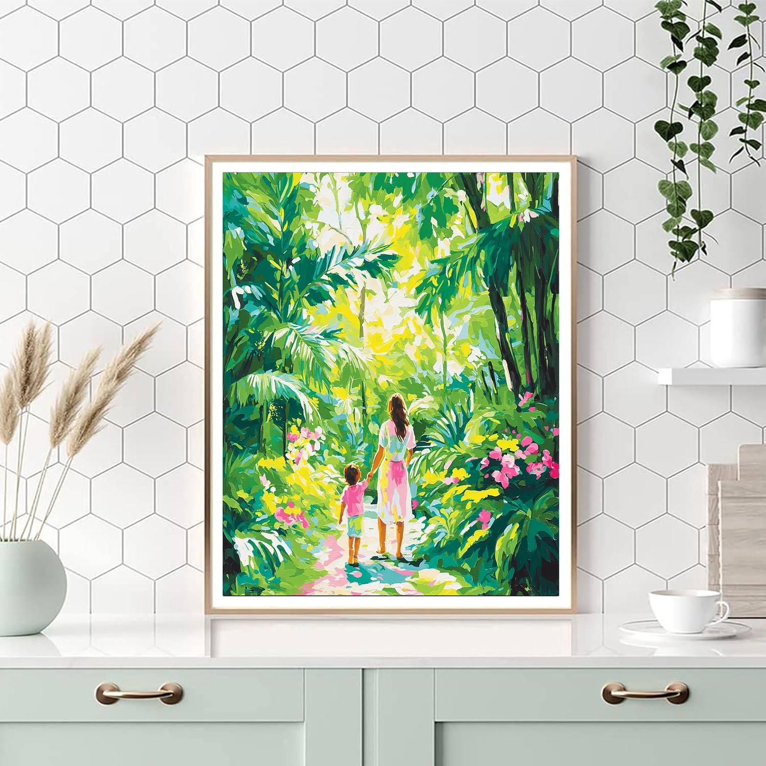 In The Heart Of The Forest Painting By Numbers Kit