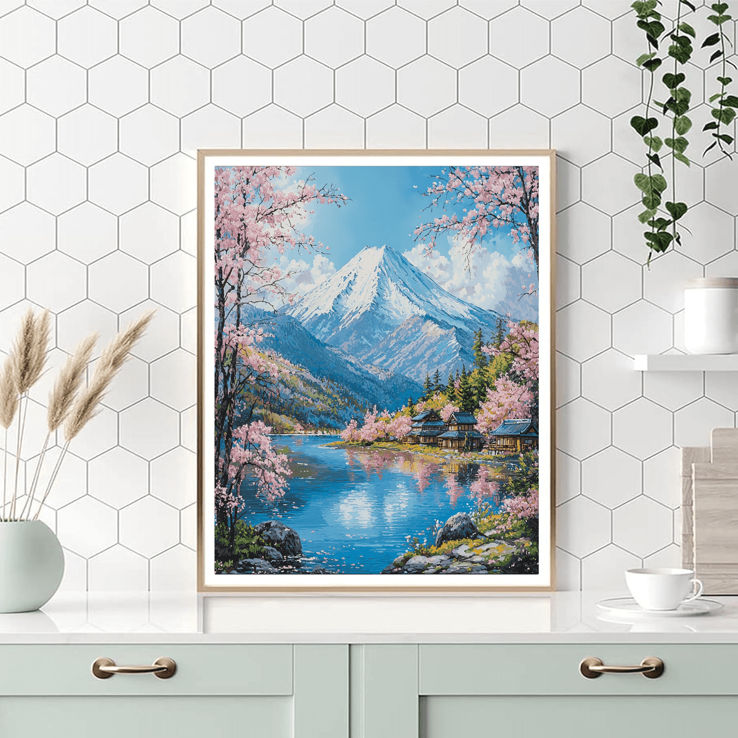 Mount Fuji - Japan DIY Paint By Numbers