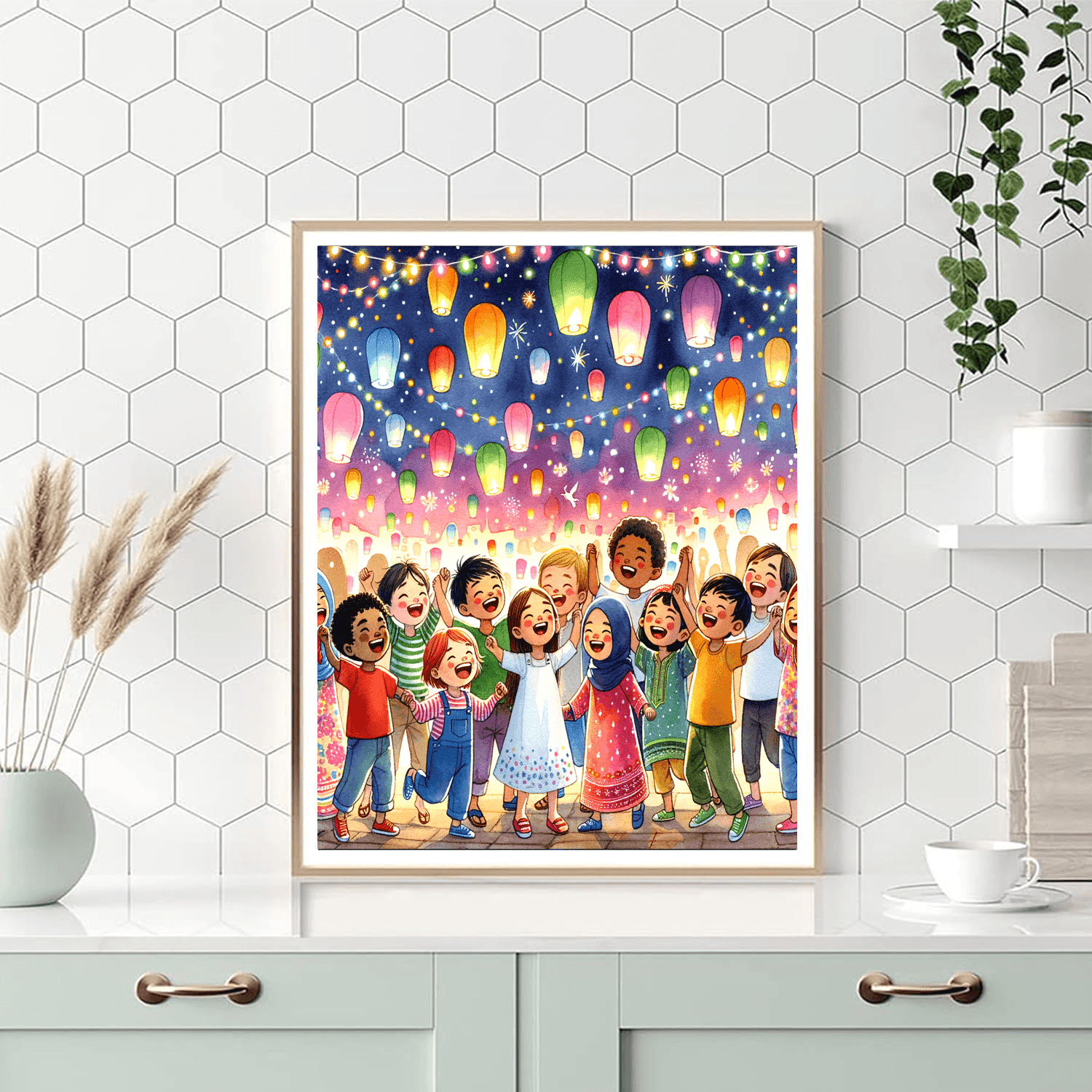 Festival Of Lights Paint By Color