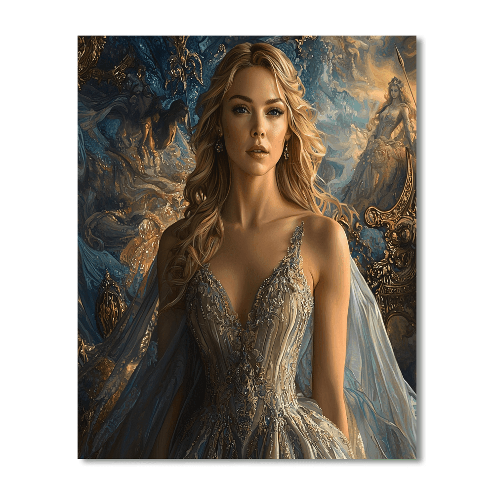 Natalie Dormer: The Enigmatic Queen Of Drama Painting By Numbers Kit