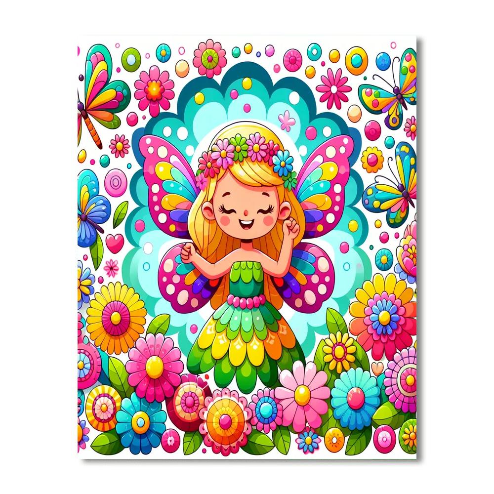 Friendly Fairy Paint By Numbers Kits