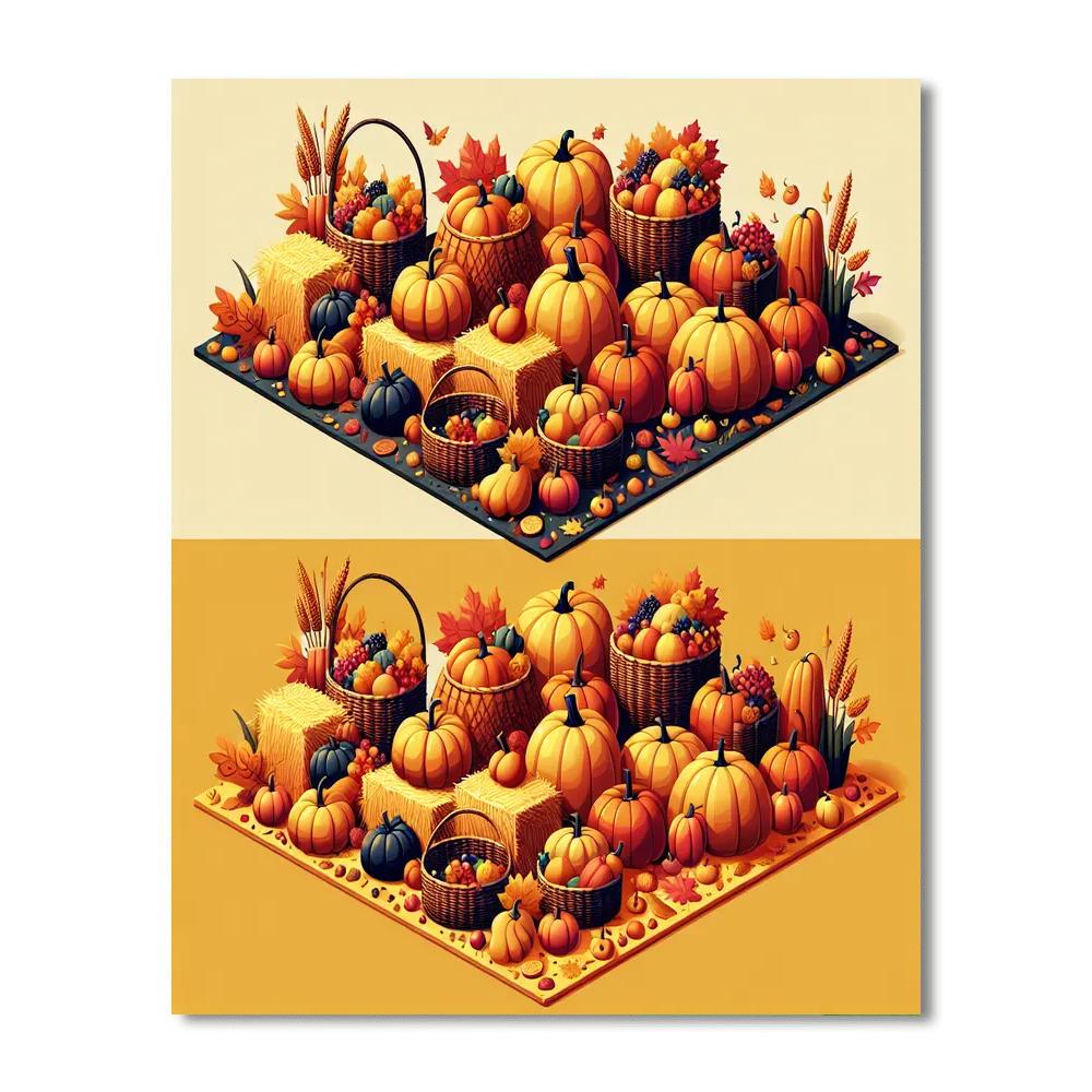 Harvest Fest Painting Number Kit
