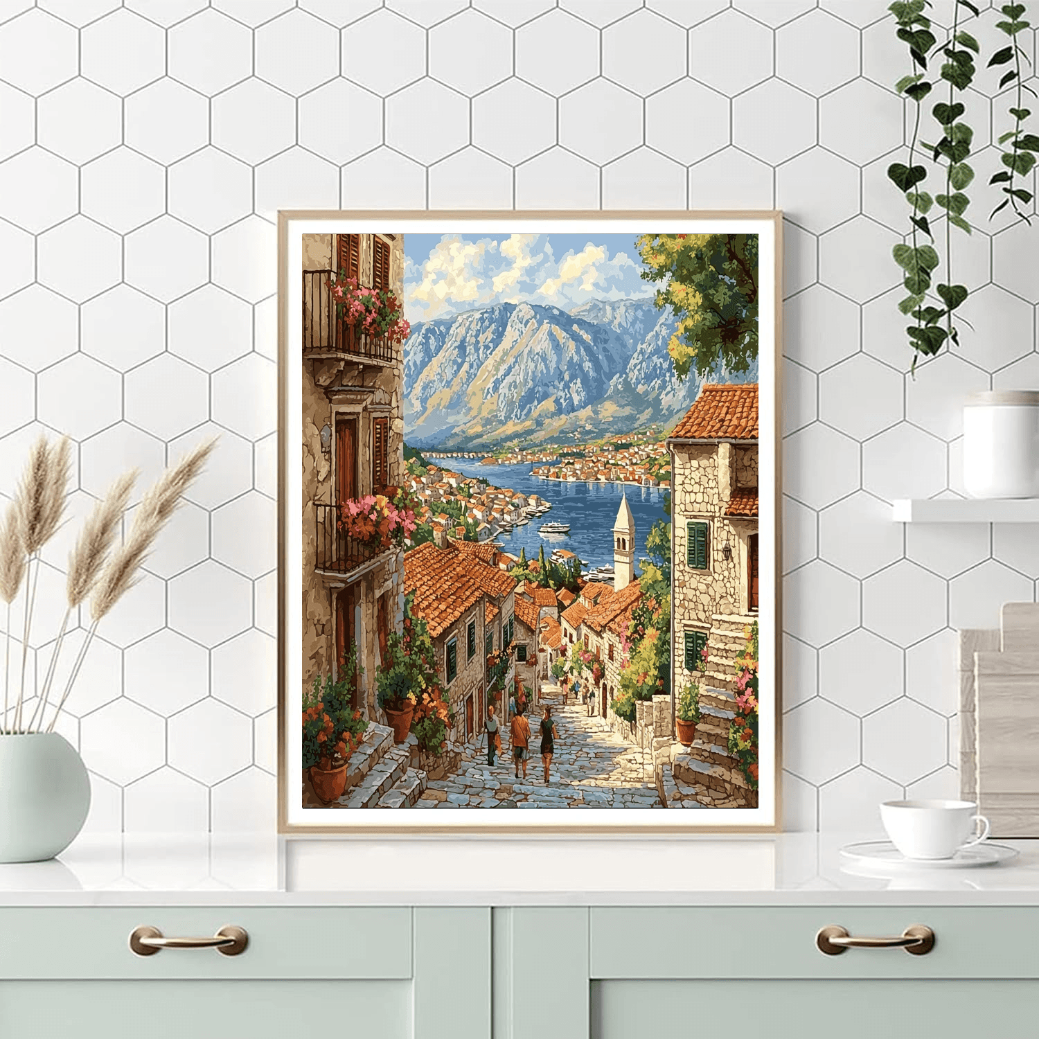 Kotor Old Town Numbered Painting Kits