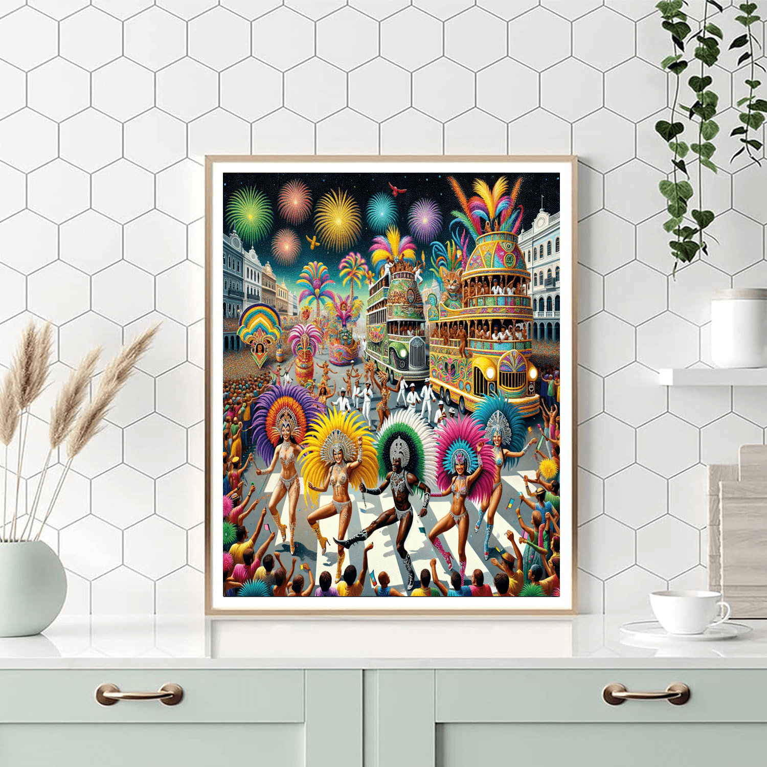 Carnival Of Rio - Brazil Paint By Numbers