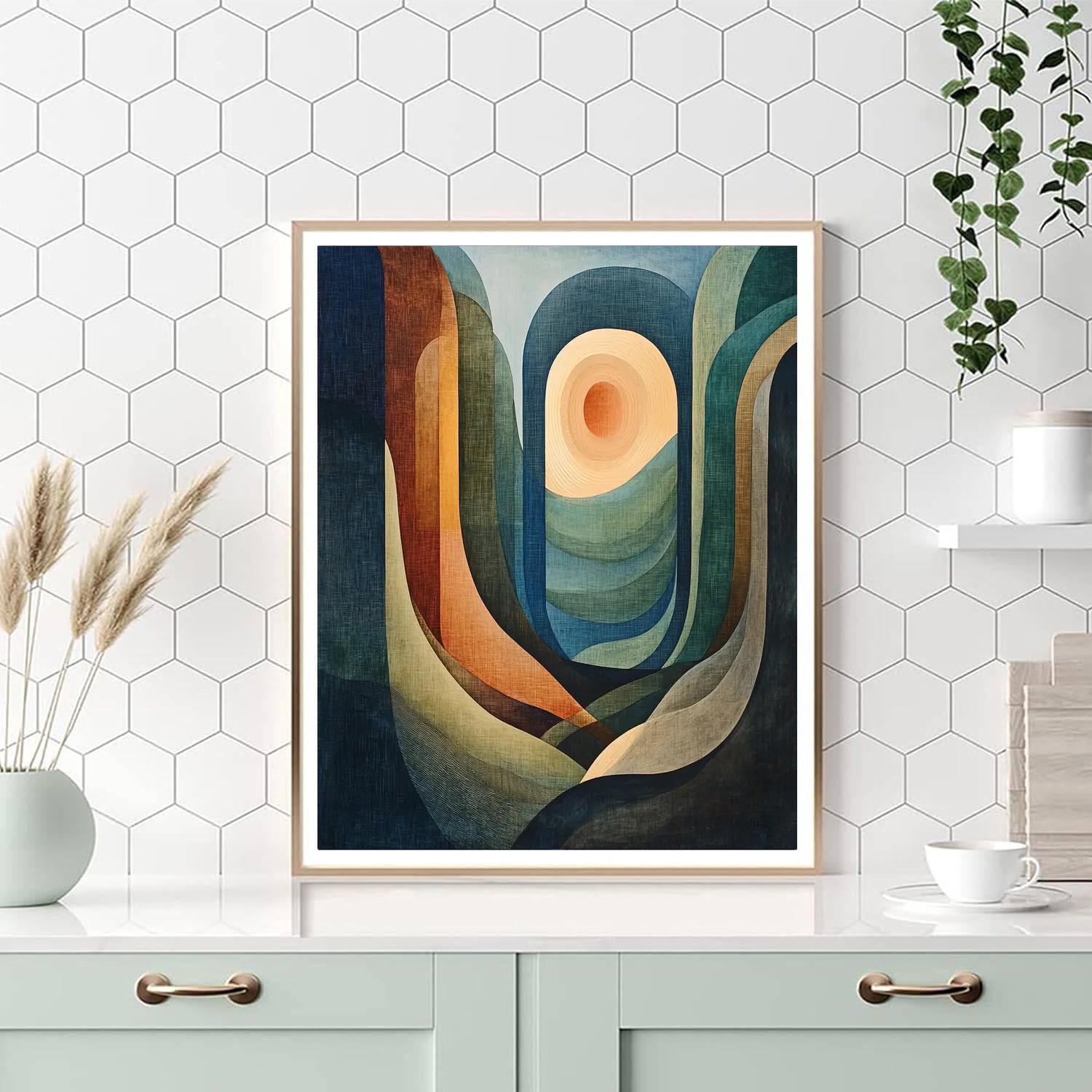 Max Ernst Inspired Veils Of Illusion  Paint By Numbers Kits