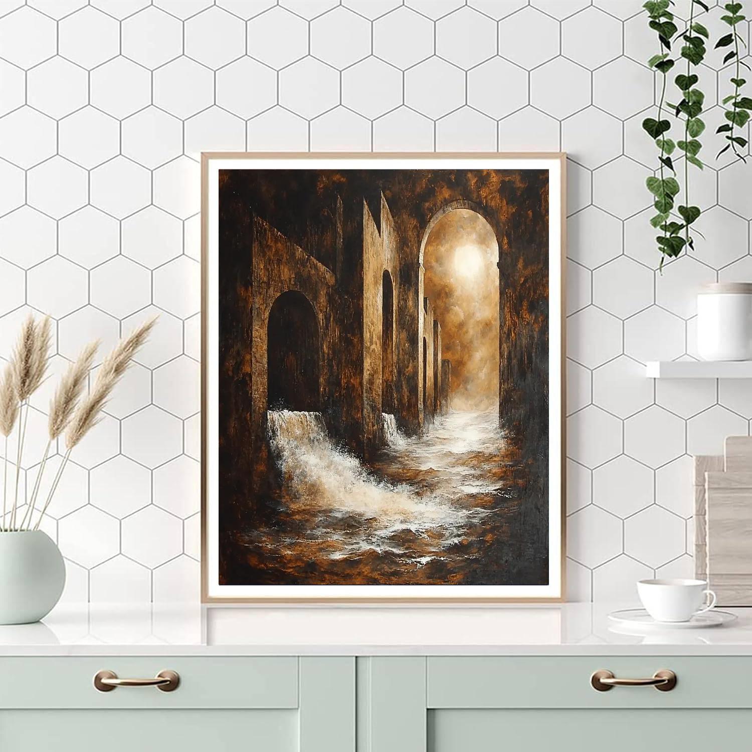 Caravaggio Inspired Journey Through Shadows  Painting By Numbers Kit