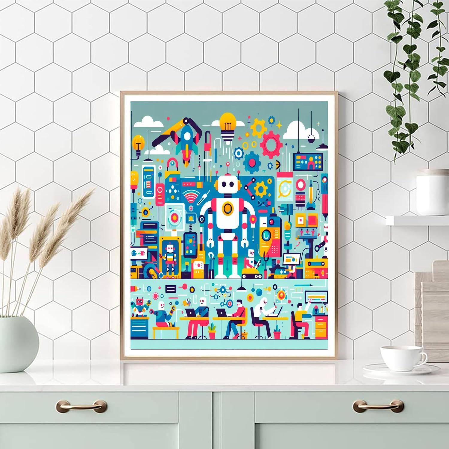 Robotic Invention Workshop Paint By Numbers