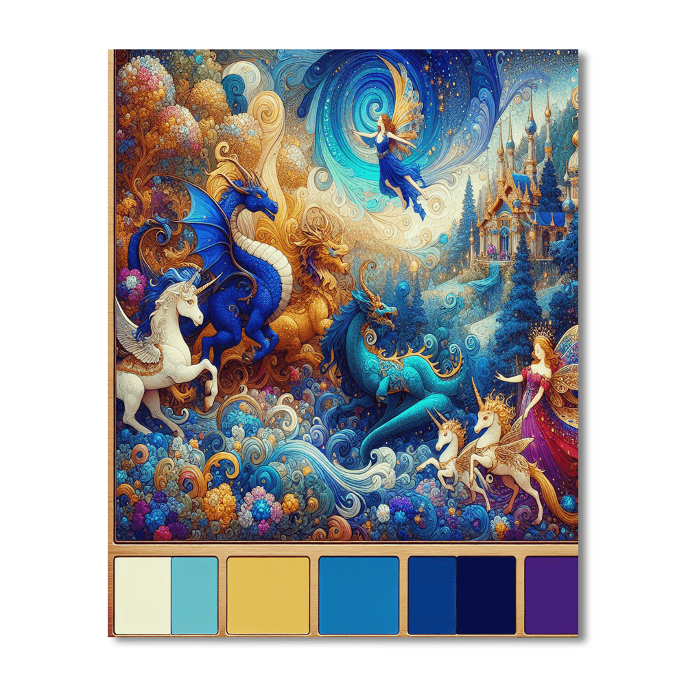Royal Whimsy Paint By Numbers