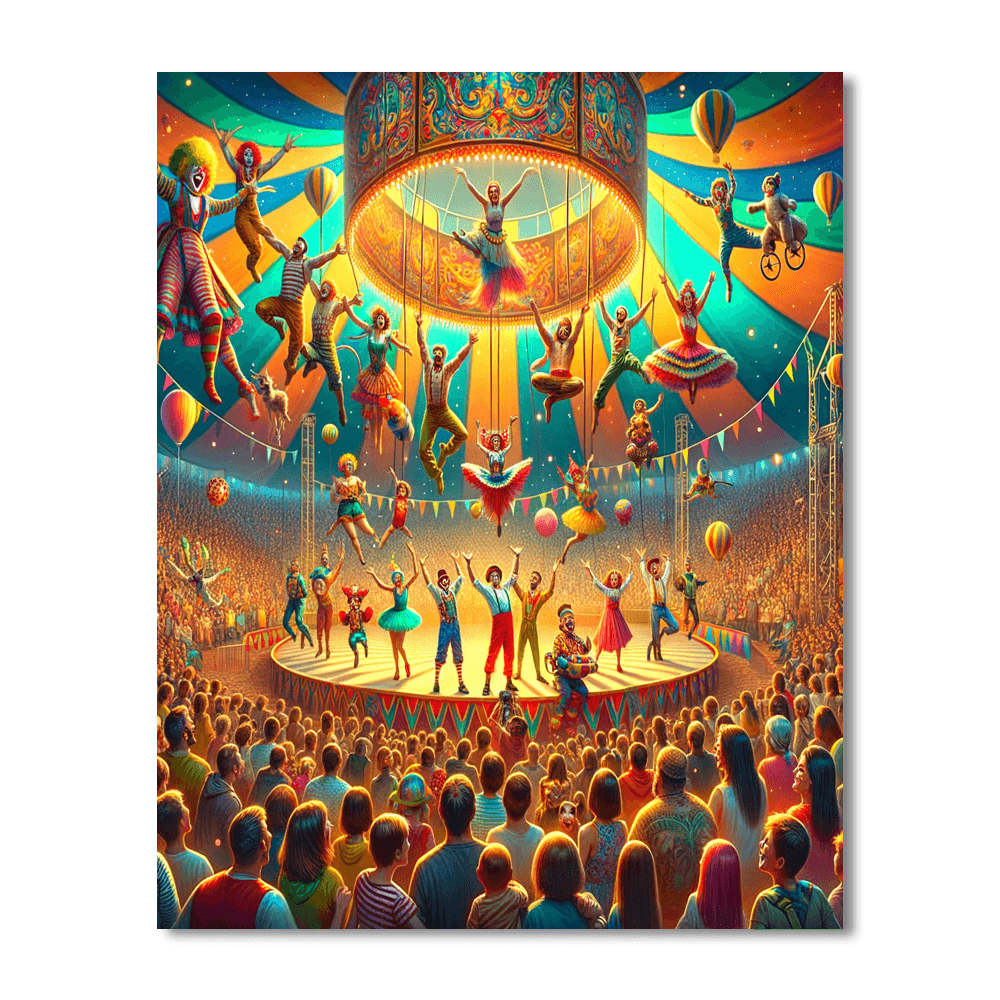 World Circus Day Paint By Number