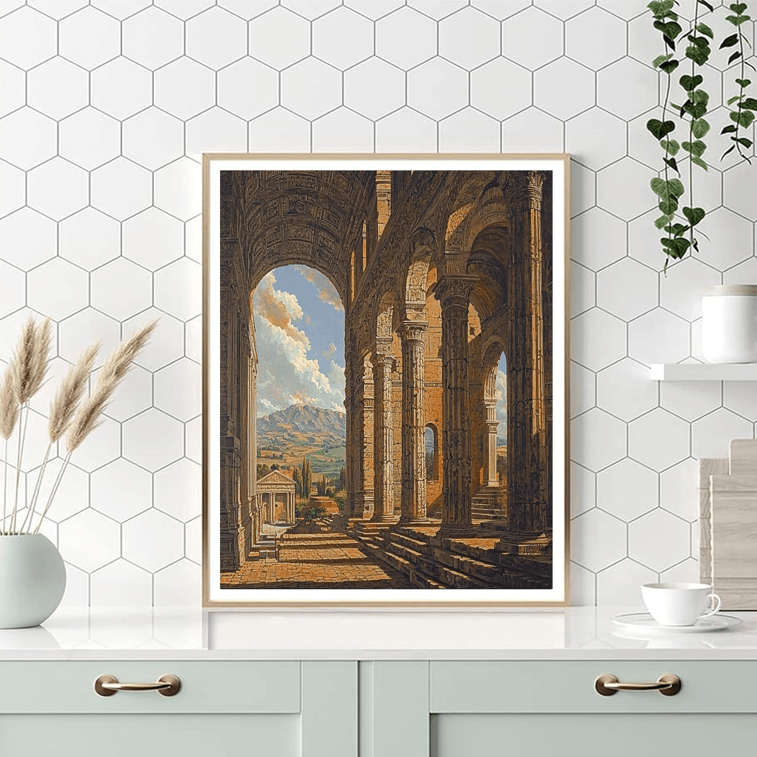 Giovanni Battista Piranesi Inspired Ancient Roman Architecture  Paint By Numbers Kits