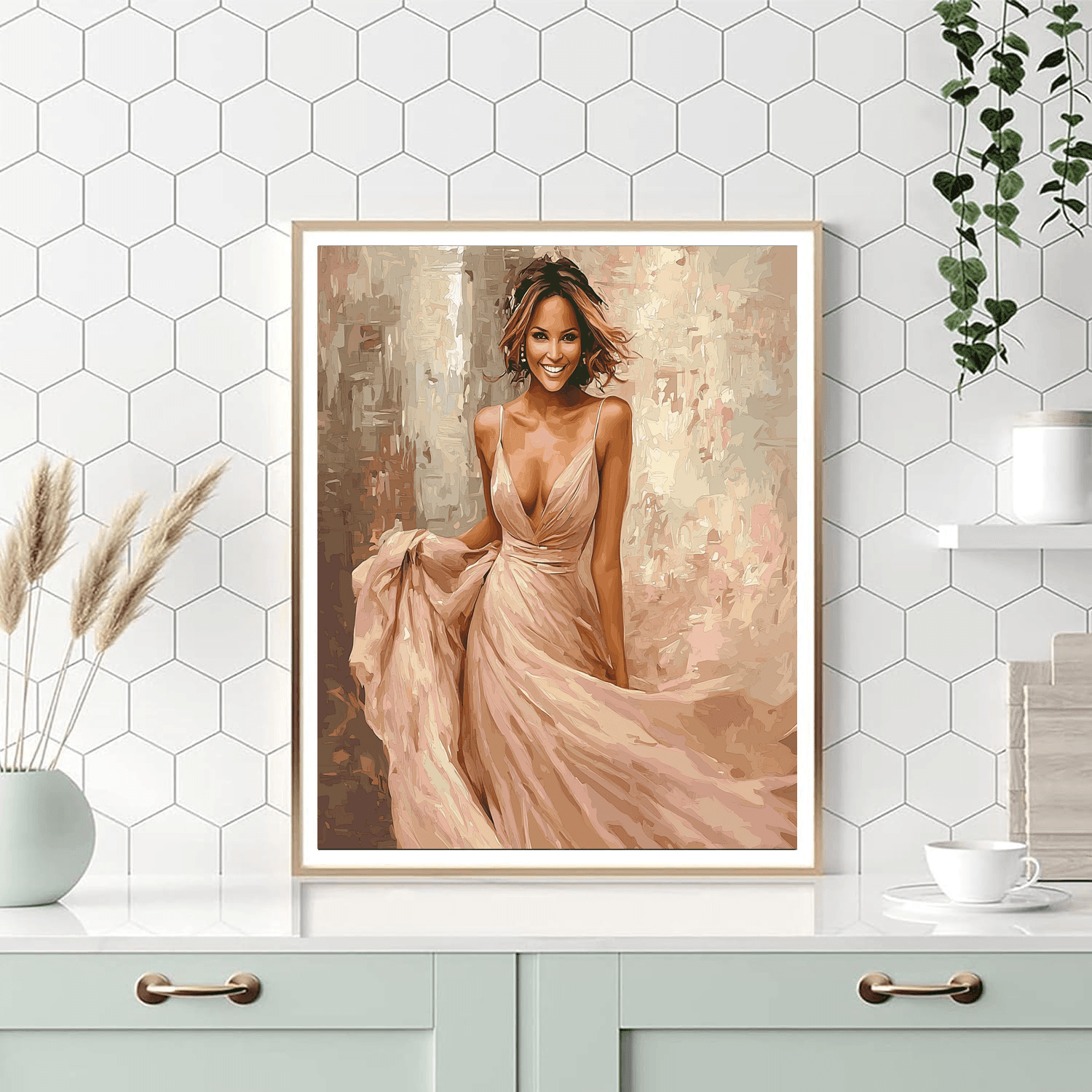 Halle Berry: Radiance And Resilience Painting Number Kit