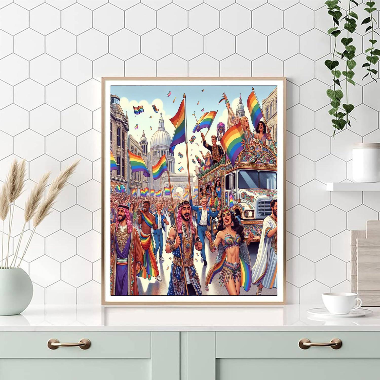 Montreal Pride Paint By Numbers Art